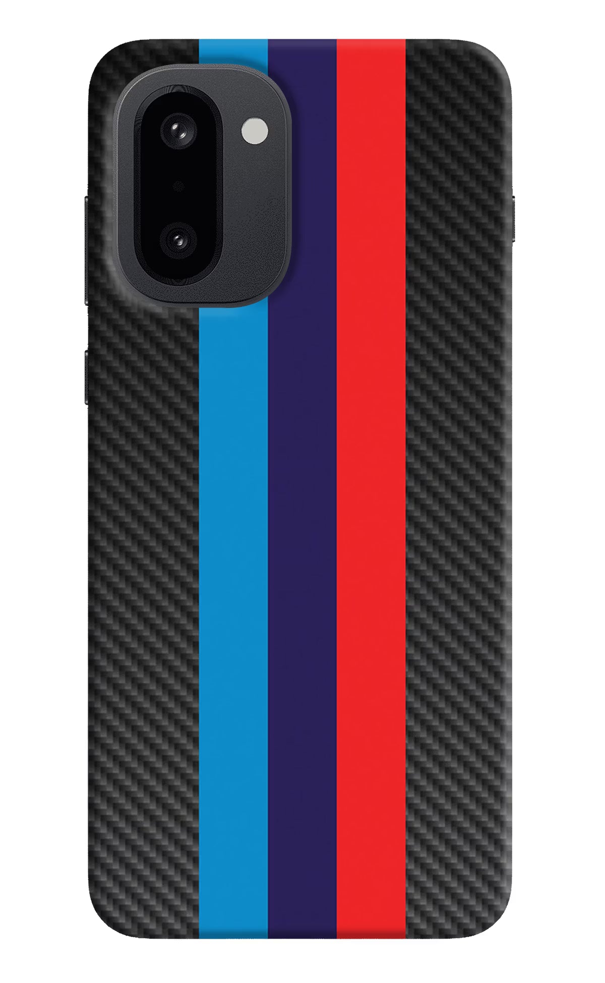 BMW Stripes Pattern OnePlus 15R Hard Case Back Cover by Casekaro