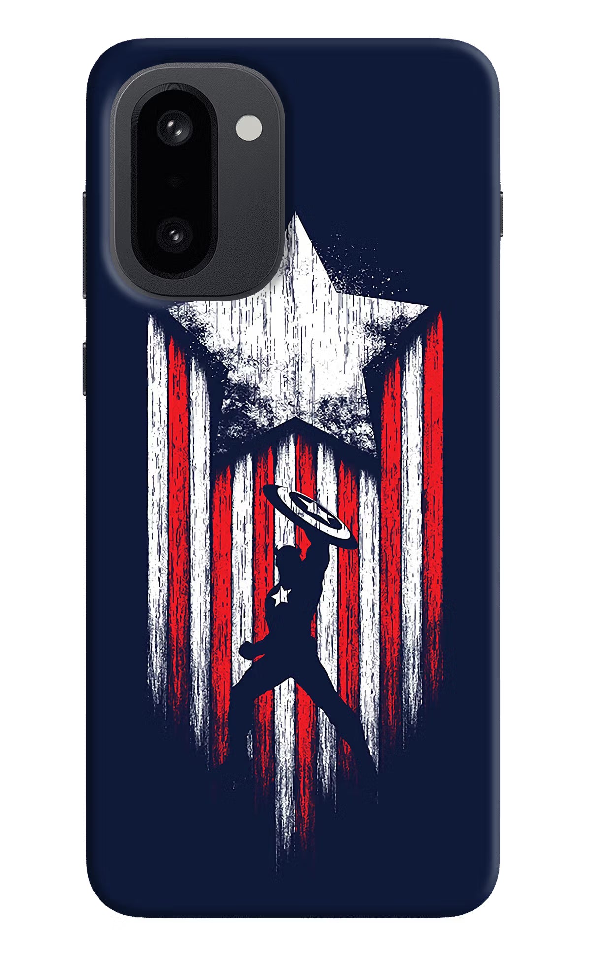 Captain America Marvel Art OnePlus 15R Hard Case Back Cover by Casekaro