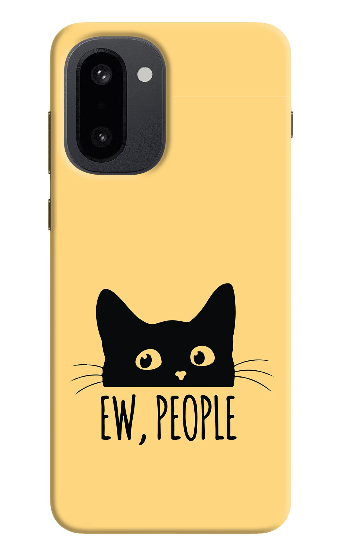 Ew People Catitude OnePlus 15R Hard Case Back Cover by Casekaro