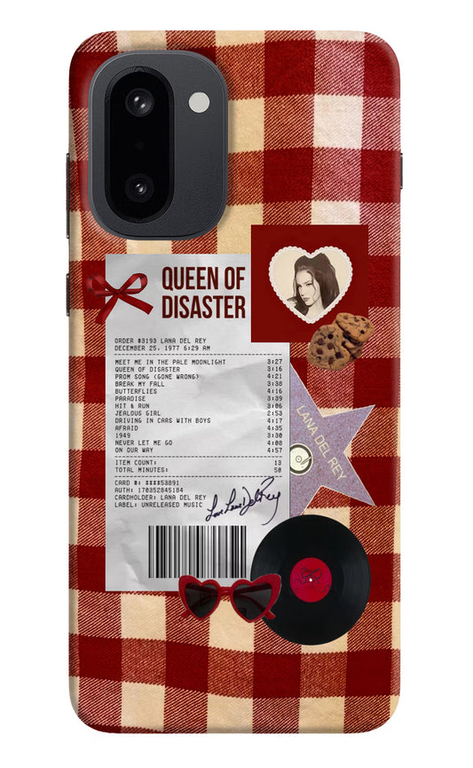 Queen of Disaster OnePlus 15R Hard Case Back Cover by Casekaro