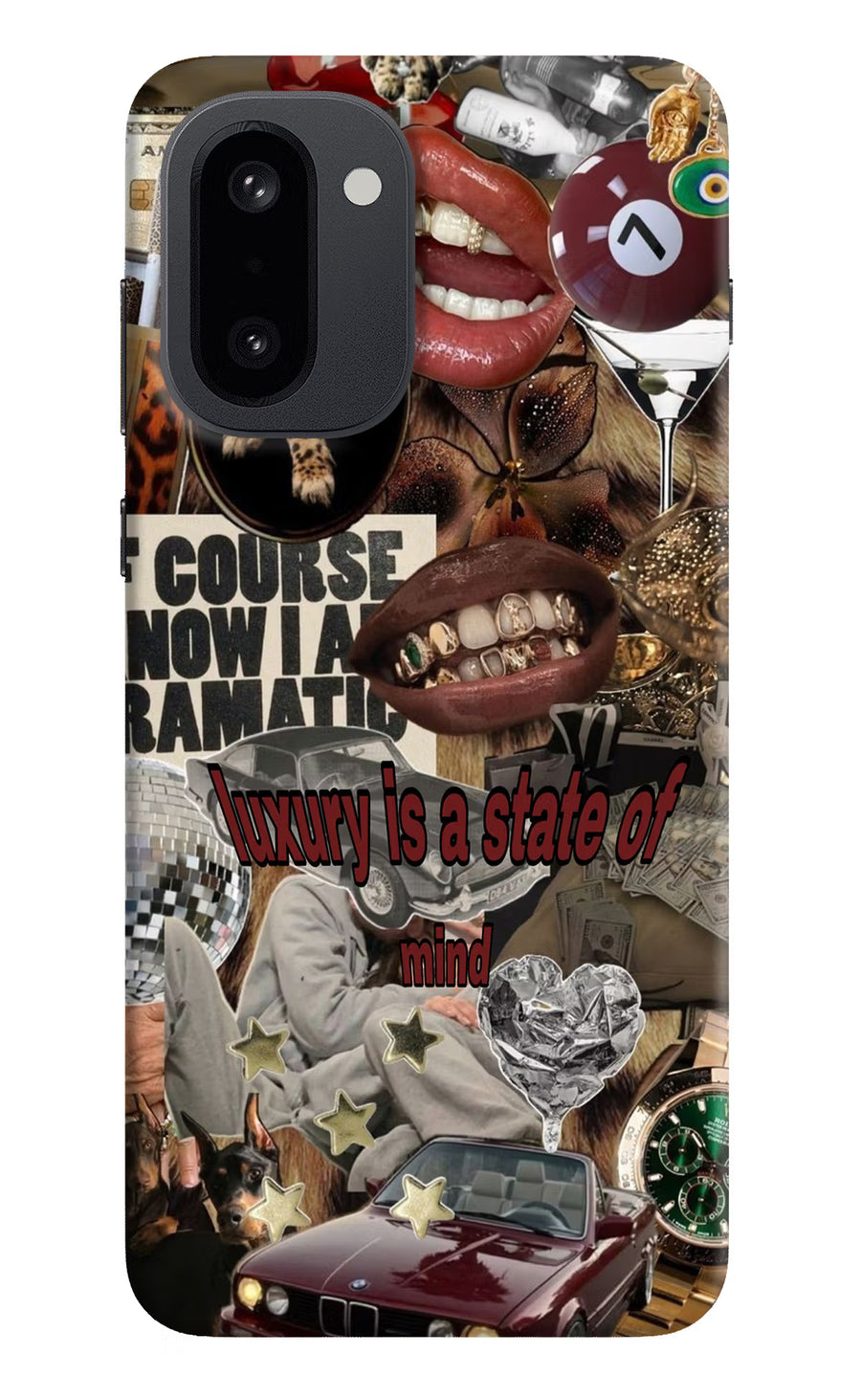 Luxury OnePlus 15R Back Cover, Hard case