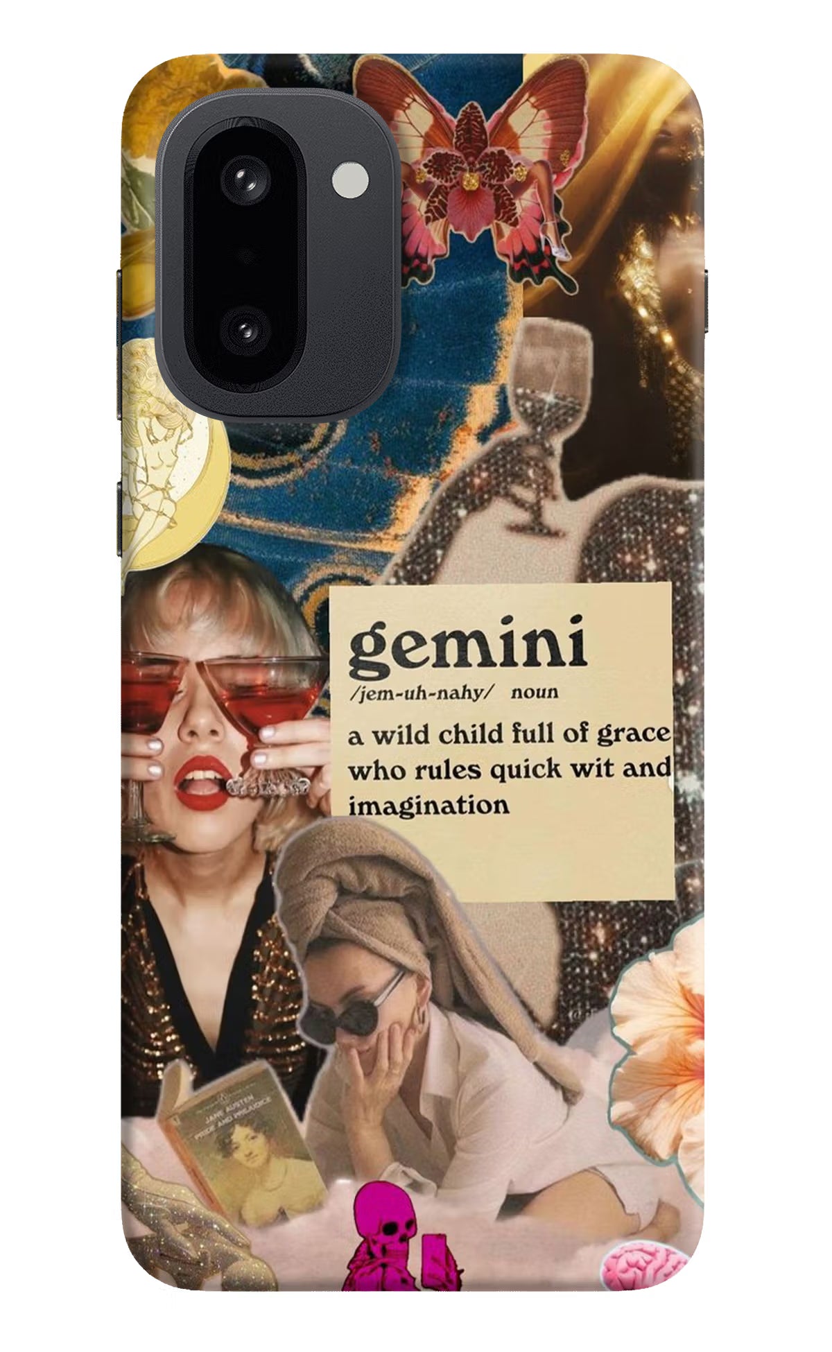 Gemini Zodiac OnePlus 15R Hard Case Back Cover by Casekaro