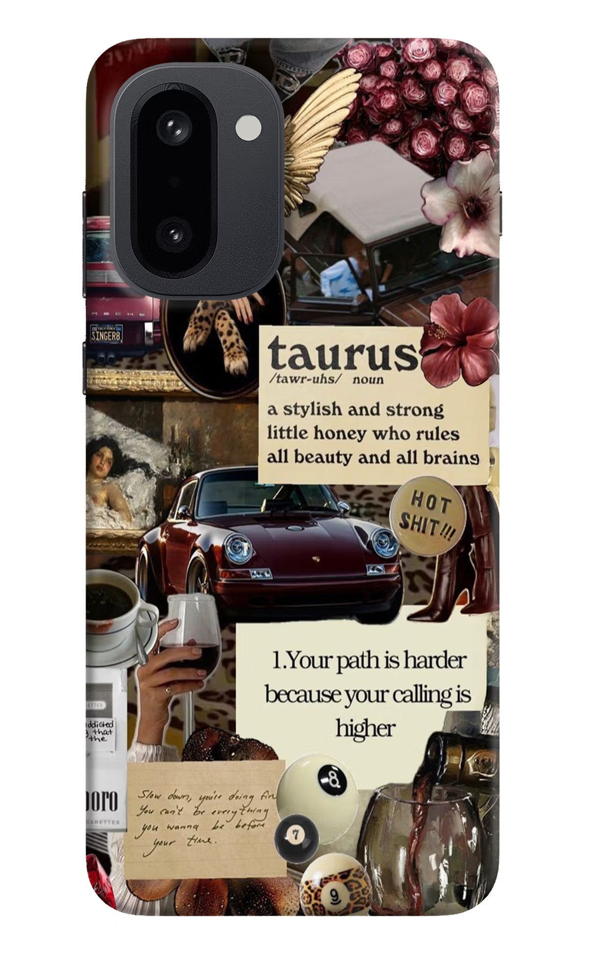 Taurus Zodiac OnePlus 15R Hard Case Back Cover by Casekaro