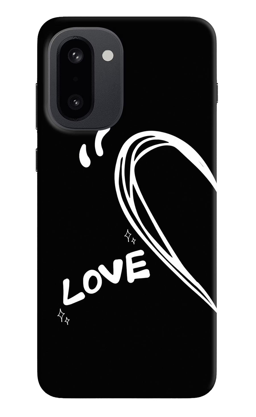 Love Line OnePlus 15R Back Cover, Hard case