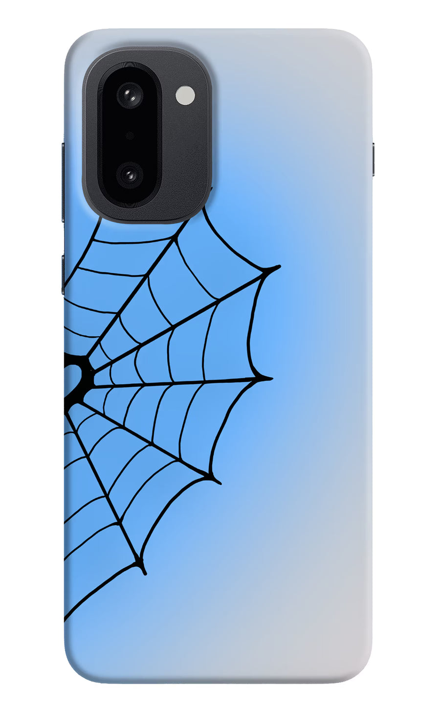 Blue Web OnePlus 15R Back Cover, Hard case
