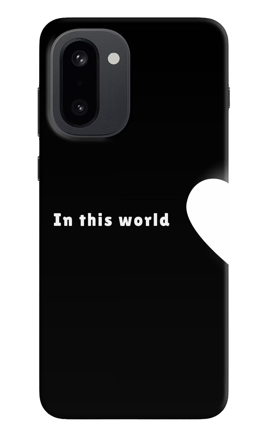 This World OnePlus 15R Back Cover, Hard case