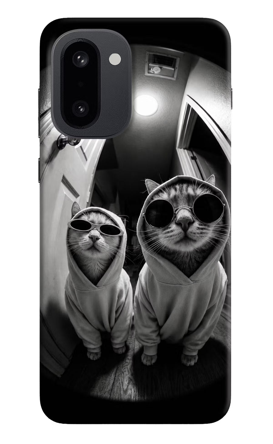 Hood Cats OnePlus 15R Back Cover, Hard case