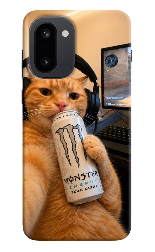 Gamer Cat Energy OnePlus 15R Hard Case Back Cover by Casekaro