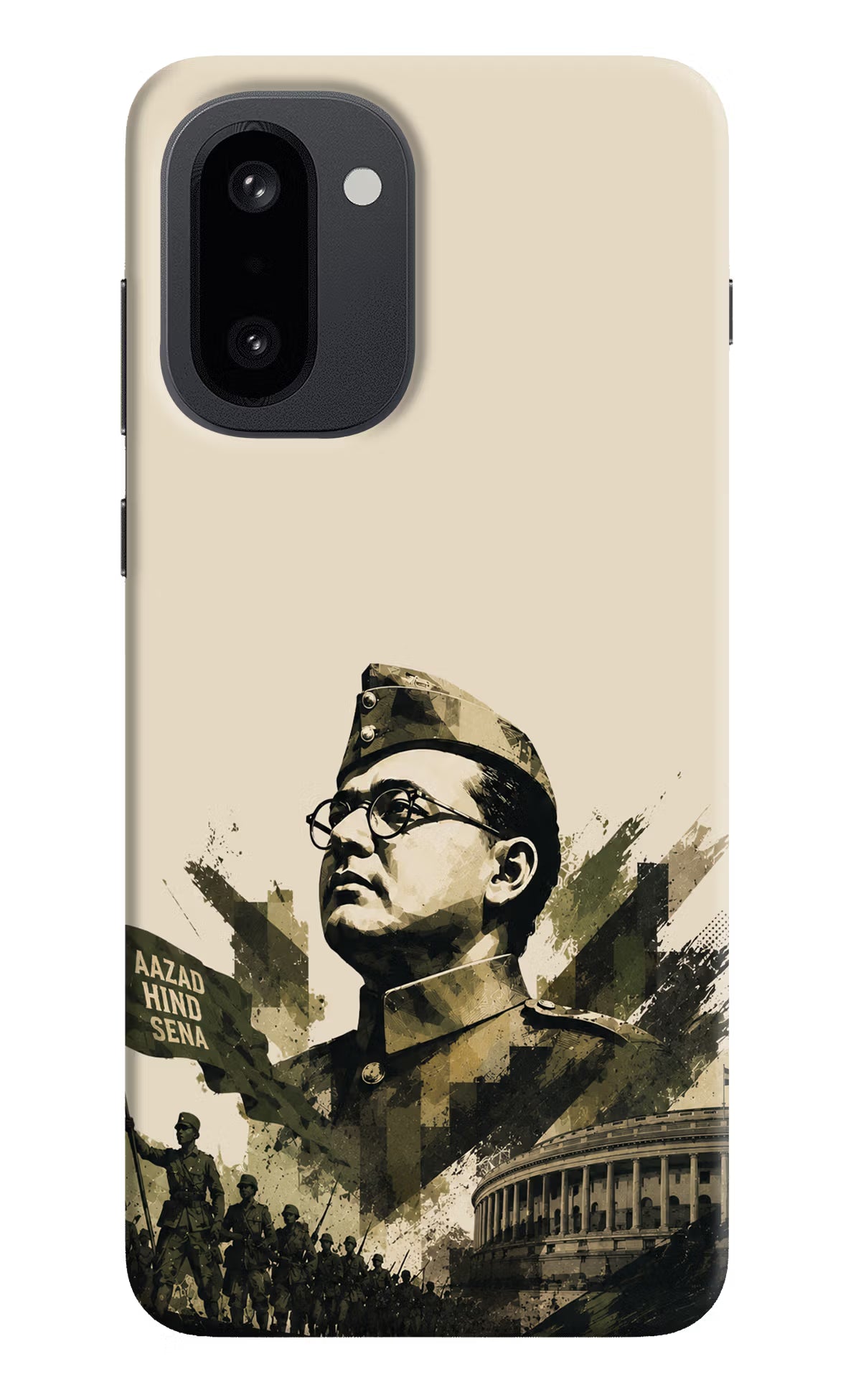 Netaji Rising OnePlus 15R Back Cover