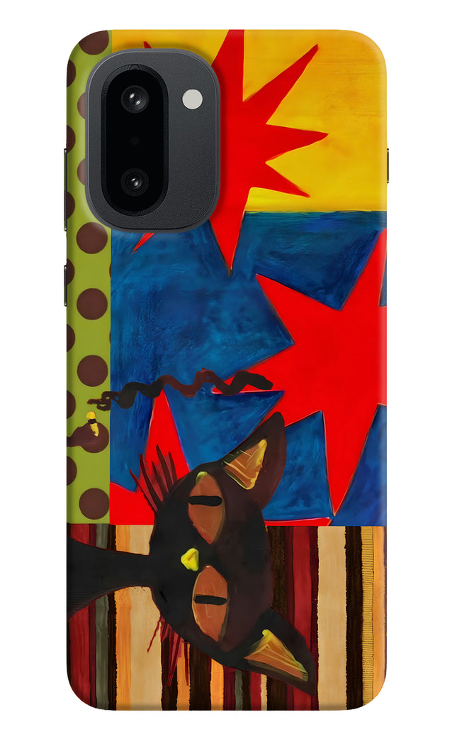 Pop Cat OnePlus 15R Hard Case Back Cover by Casekaro