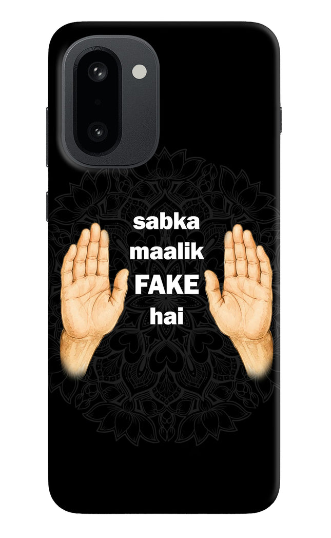 Sabka Malik Fake OnePlus 15R Hard Case Back Cover by Casekaro