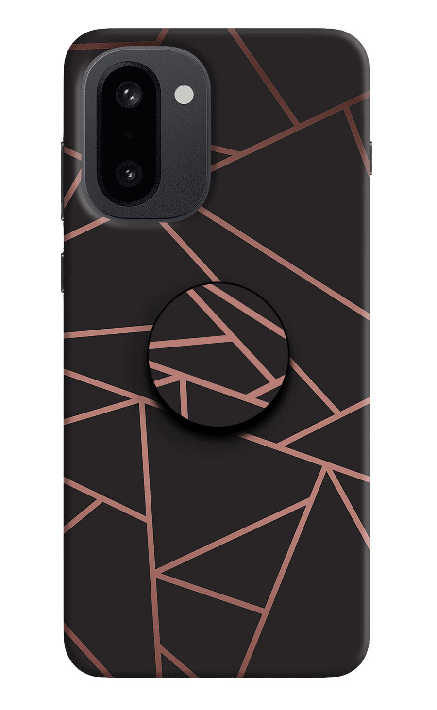 Geometric Pattern OnePlus 15R Pop Case, Hard case