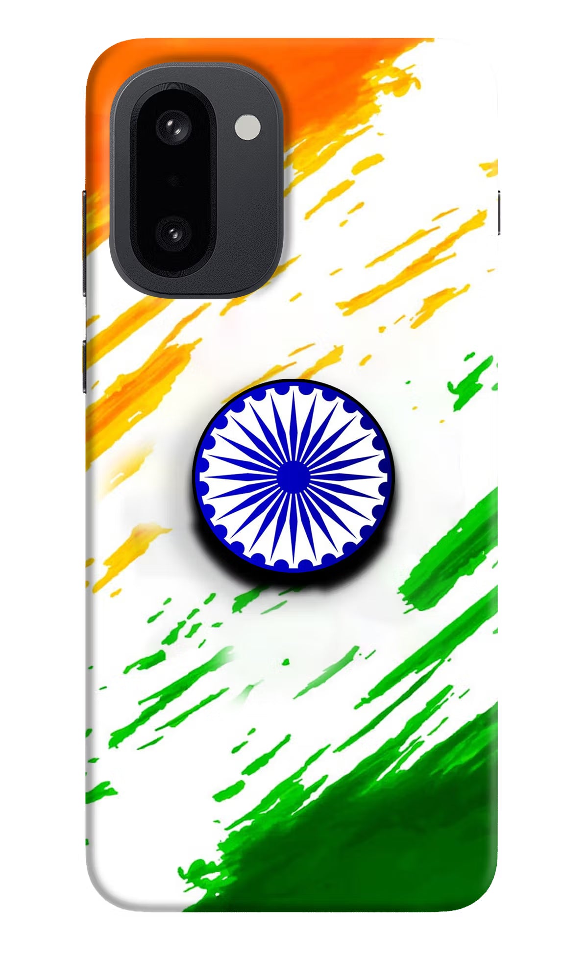 Indian Flag Ashoka Chakra OnePlus 15R Pop Case by Casekaro