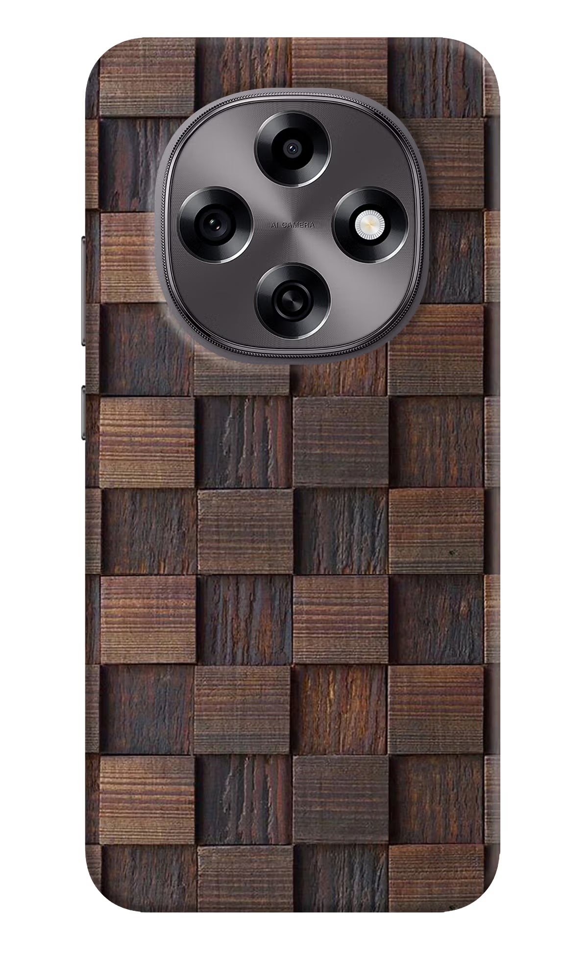 Wooden Cube Design Oppo F31 Pro 5G Hard Case Back Cover by Casekaro