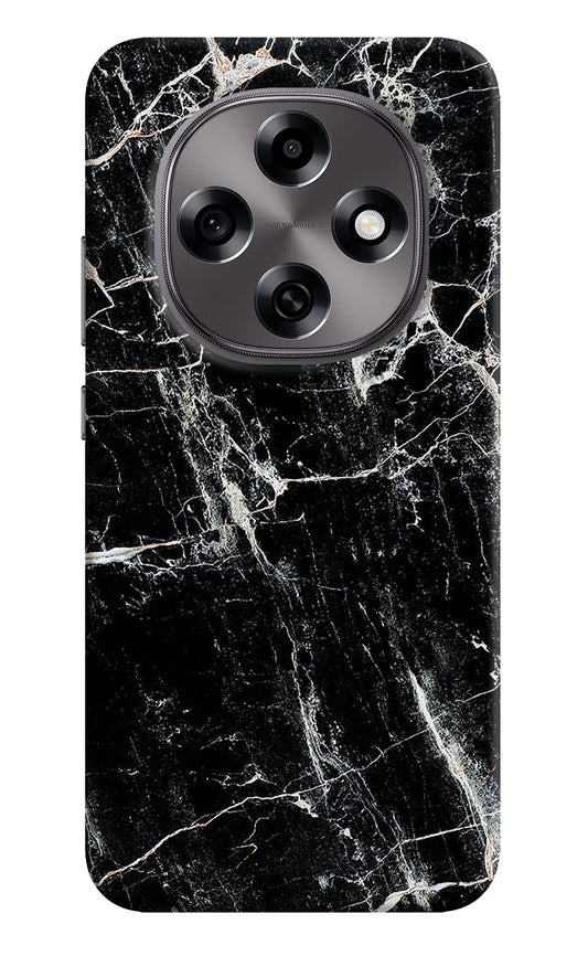 Black Marble Texture Oppo F31 Pro 5G Hard Case Back Cover by Casekaro