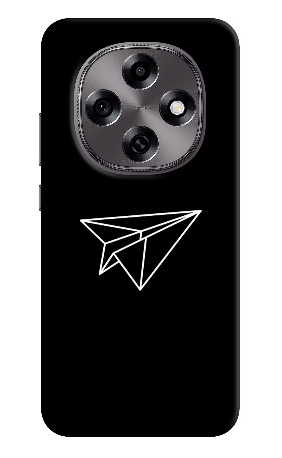 Paper Plane White Oppo F31 Pro 5G Hard Case Back Cover by Casekaro