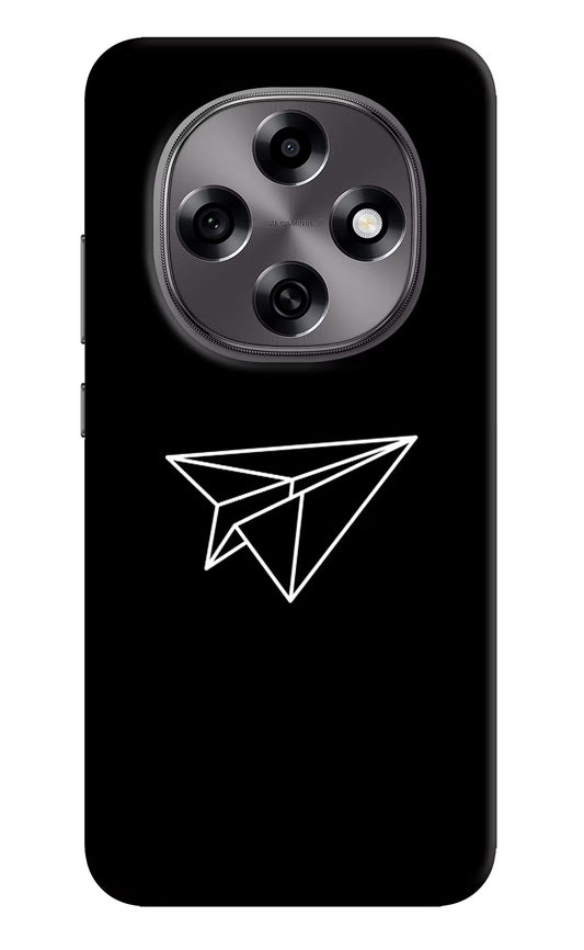Paper Plane White Oppo F31 Pro 5G Hard Case Back Cover by Casekaro