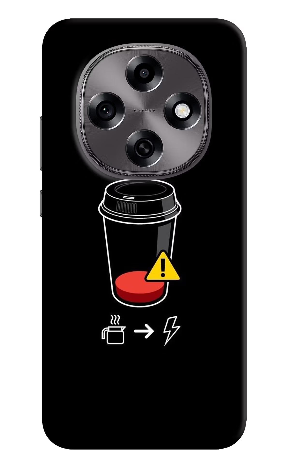 Coffee Oppo F31 Pro 5G Hard Case Back Cover by Casekaro
