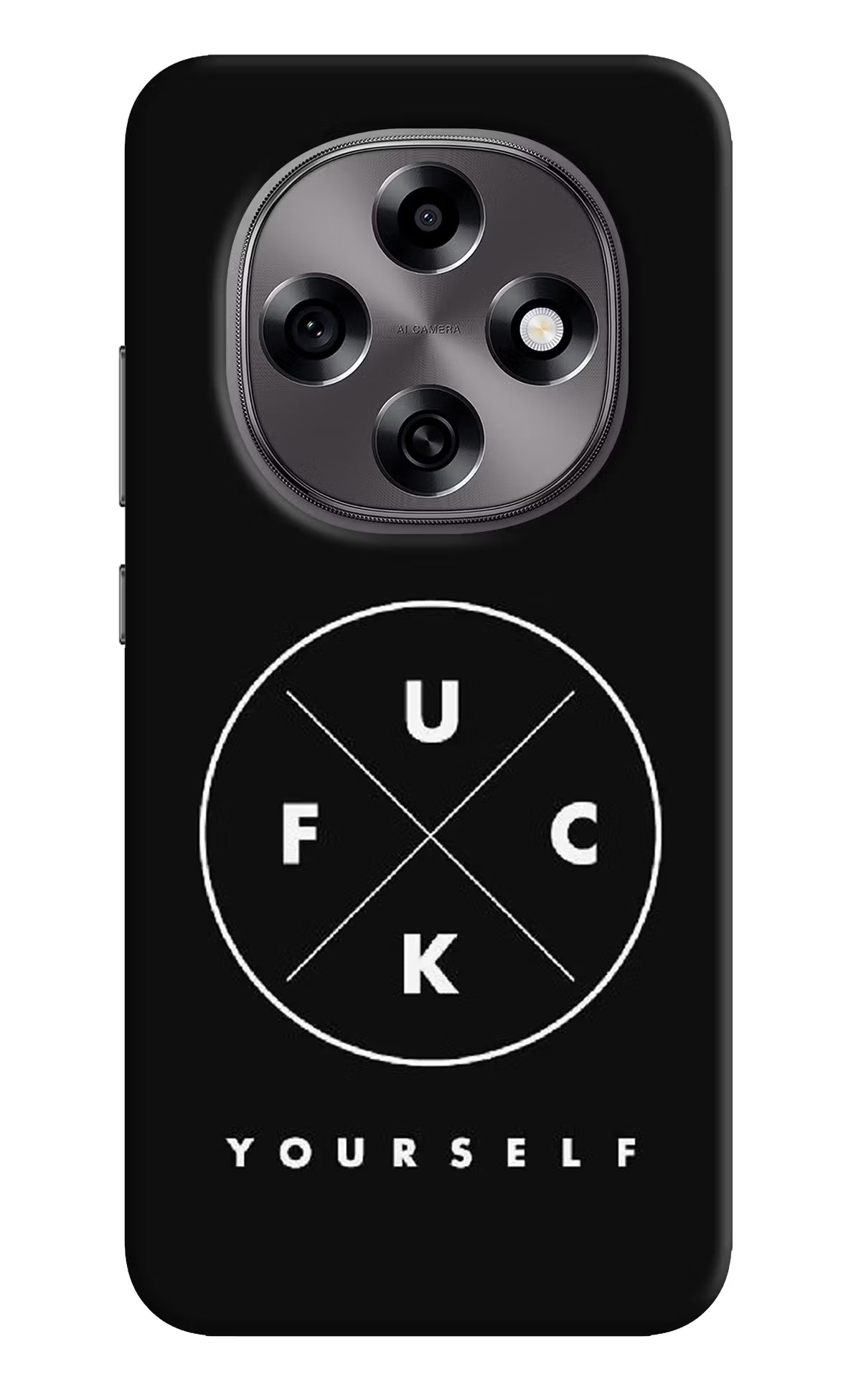 Go Fuck Yourself Oppo F31 Pro 5G Hard Case Back Cover by Casekaro