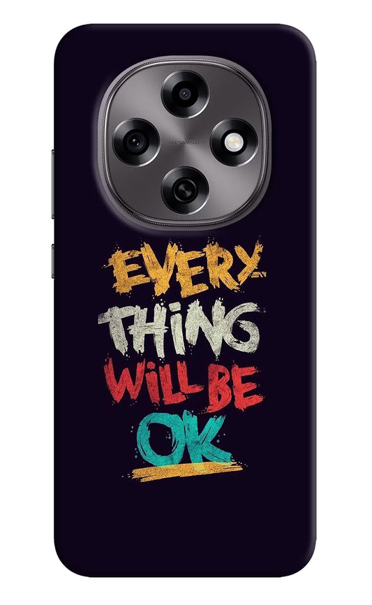 Everything Will Be Ok Oppo F31 Pro 5G Hard Case Back Cover by Casekaro