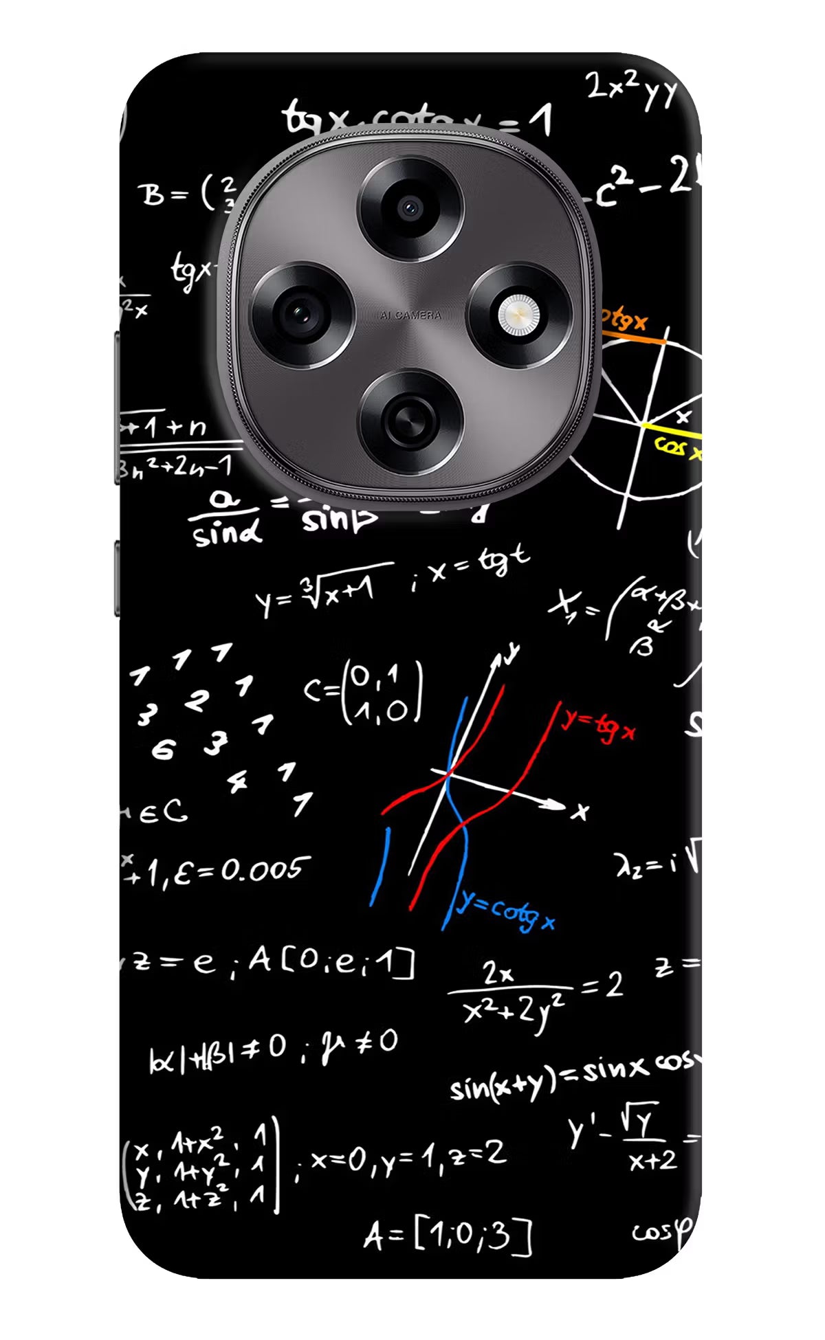 Mathematics Formula Oppo F31 Pro 5G Hard Case Back Cover by Casekaro