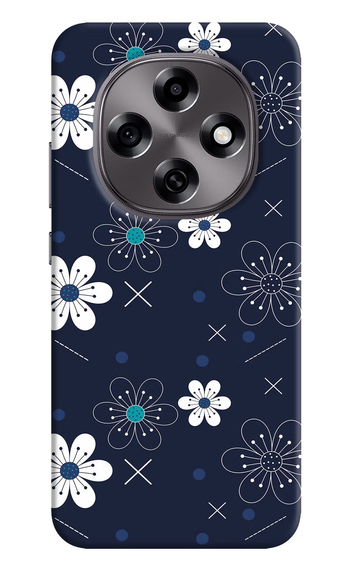 Flowers Oppo F31 Pro 5G Hard Case Back Cover by Casekaro