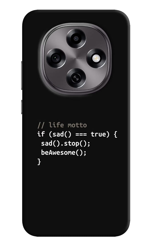 Life Motto Code Oppo F31 Pro 5G Hard Case Back Cover by Casekaro