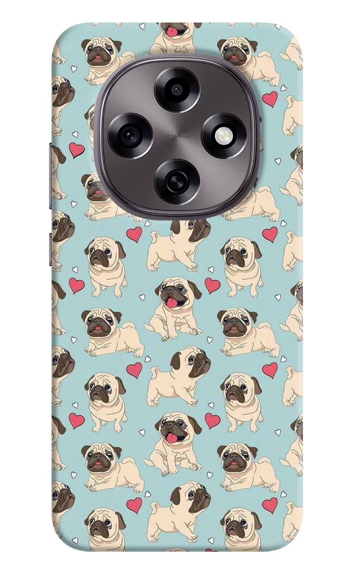 Pug Dog Oppo F31 Pro 5G Hard Case Back Cover by Casekaro
