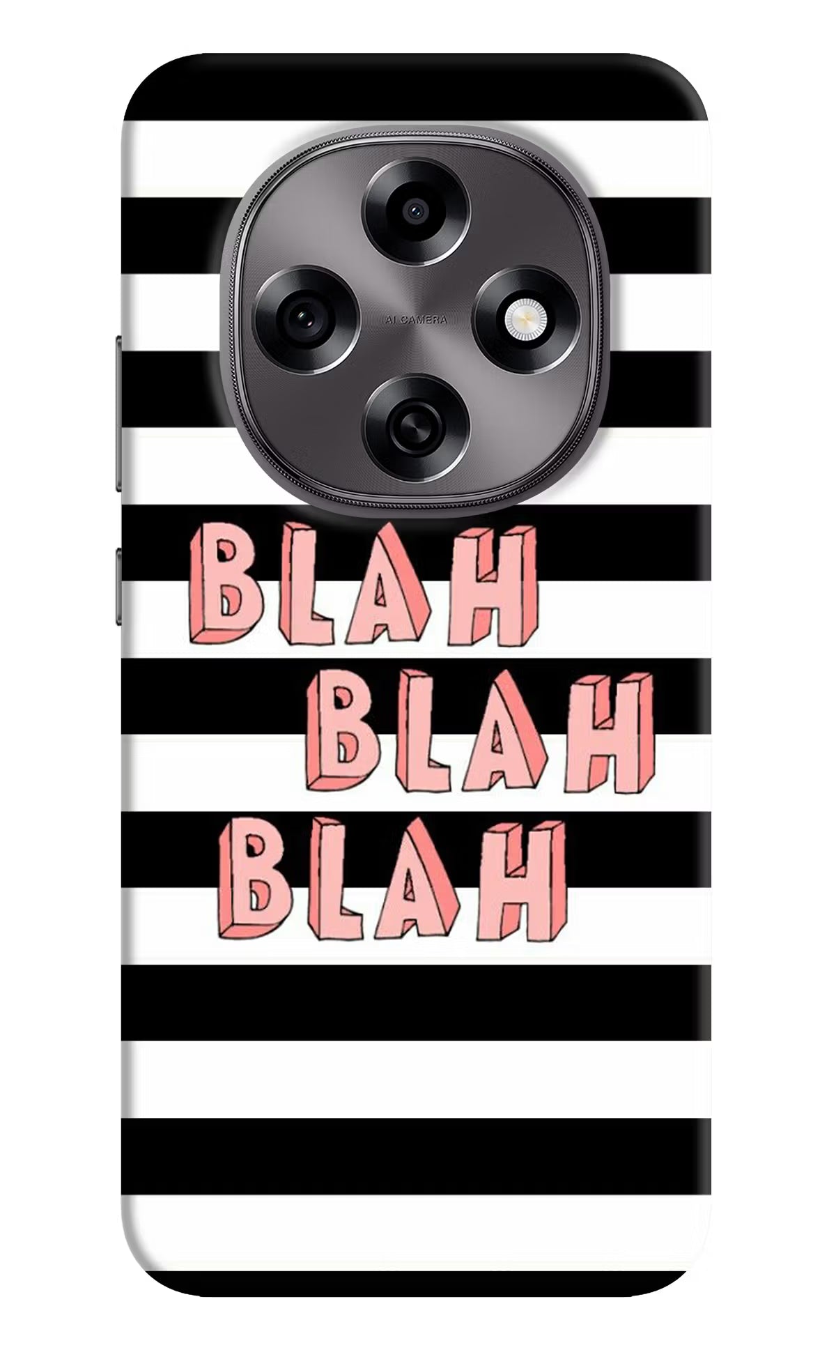 Blah Blah Blah Oppo F31 Pro 5G Hard Case Back Cover by Casekaro