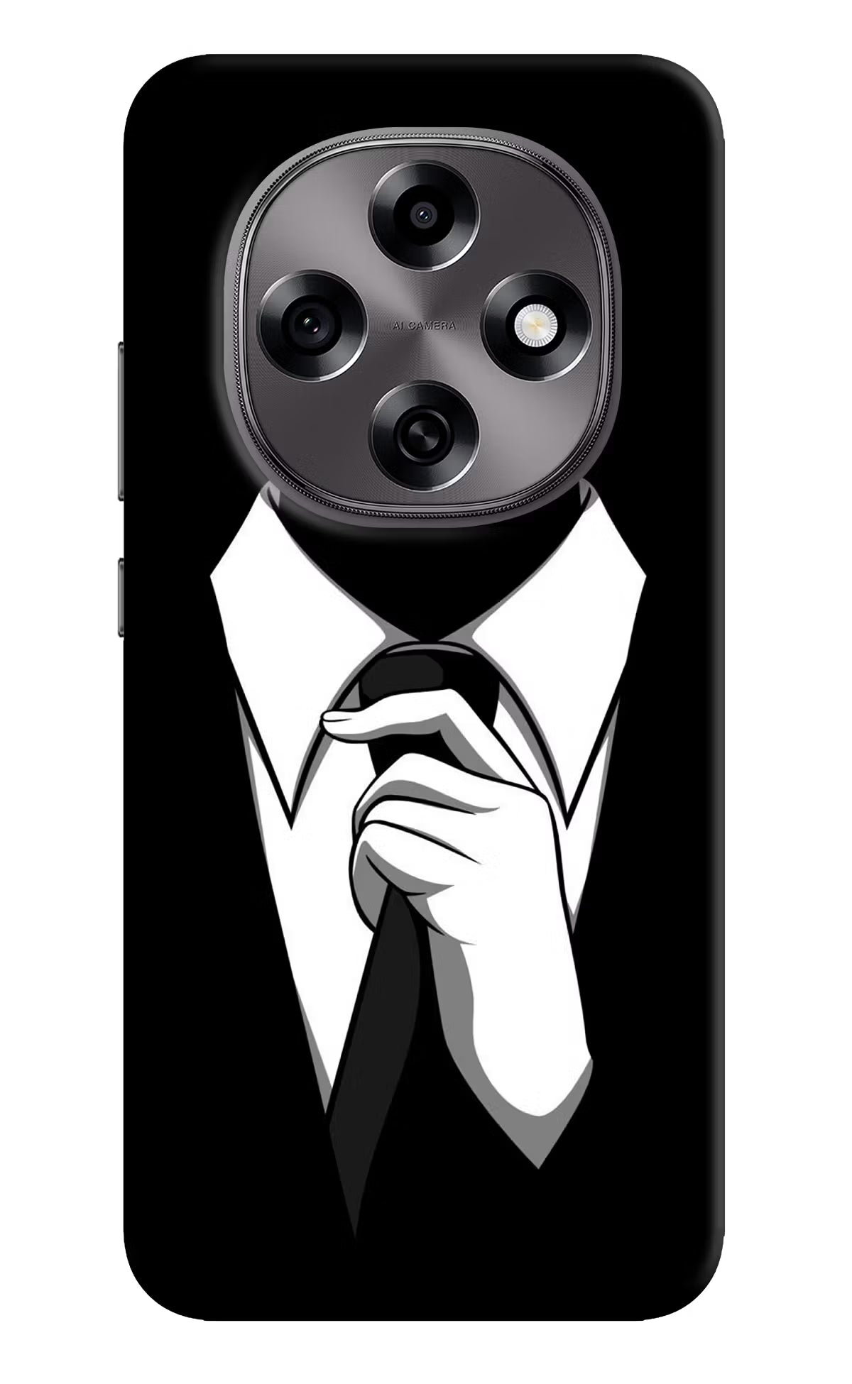 Black Tie Oppo F31 Pro 5G Hard Case Back Cover by Casekaro