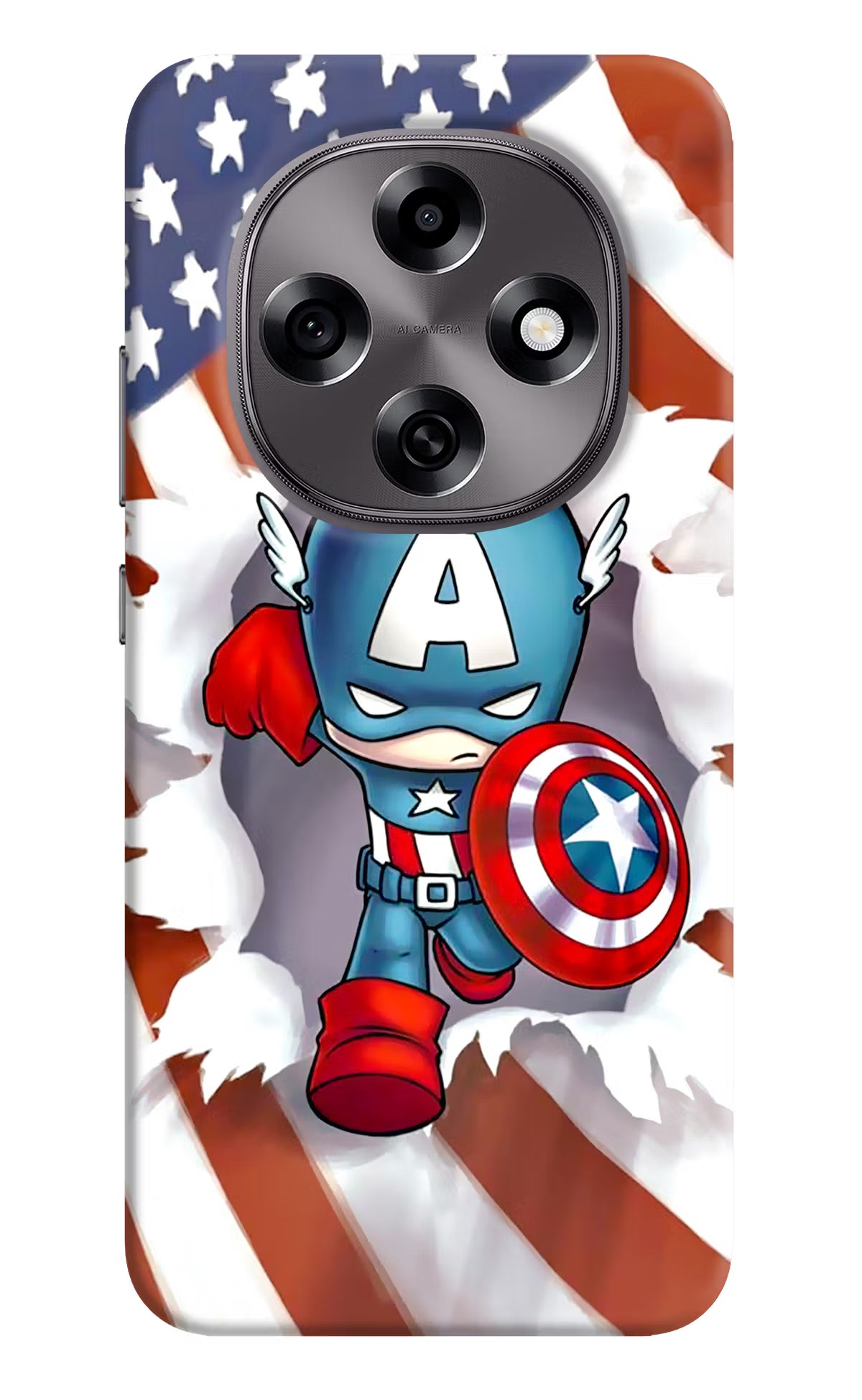 Captain America Oppo F31 Pro 5G Hard Case Back Cover by Casekaro