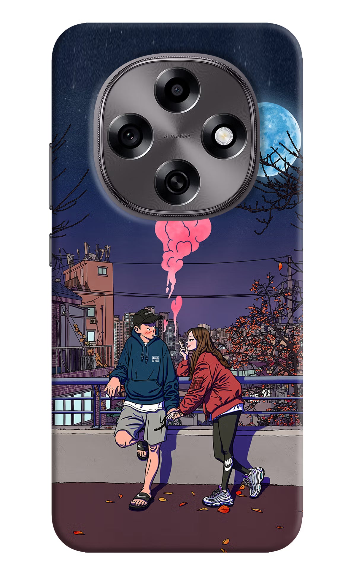 Chilling Couple Oppo F31 Pro 5G Hard Case Back Cover by Casekaro