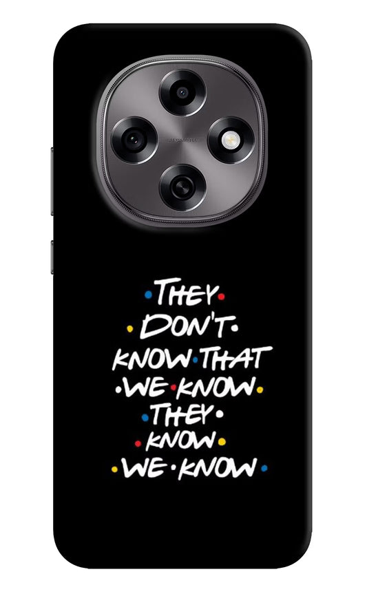 FRIENDS Dialogue Oppo F31 Pro 5G Hard Case Back Cover by Casekaro