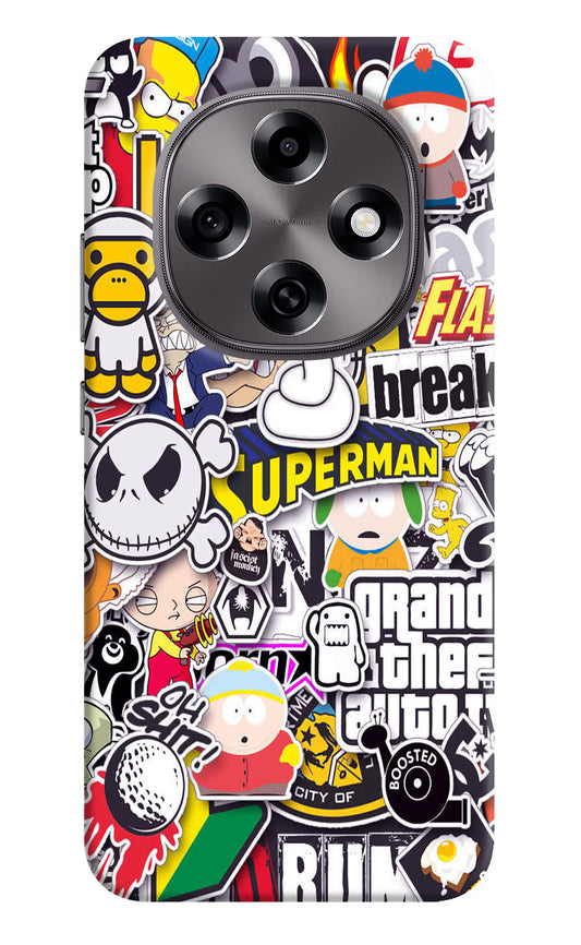 Sticker Bomb Oppo F31 Pro 5G Hard Case Back Cover by Casekaro