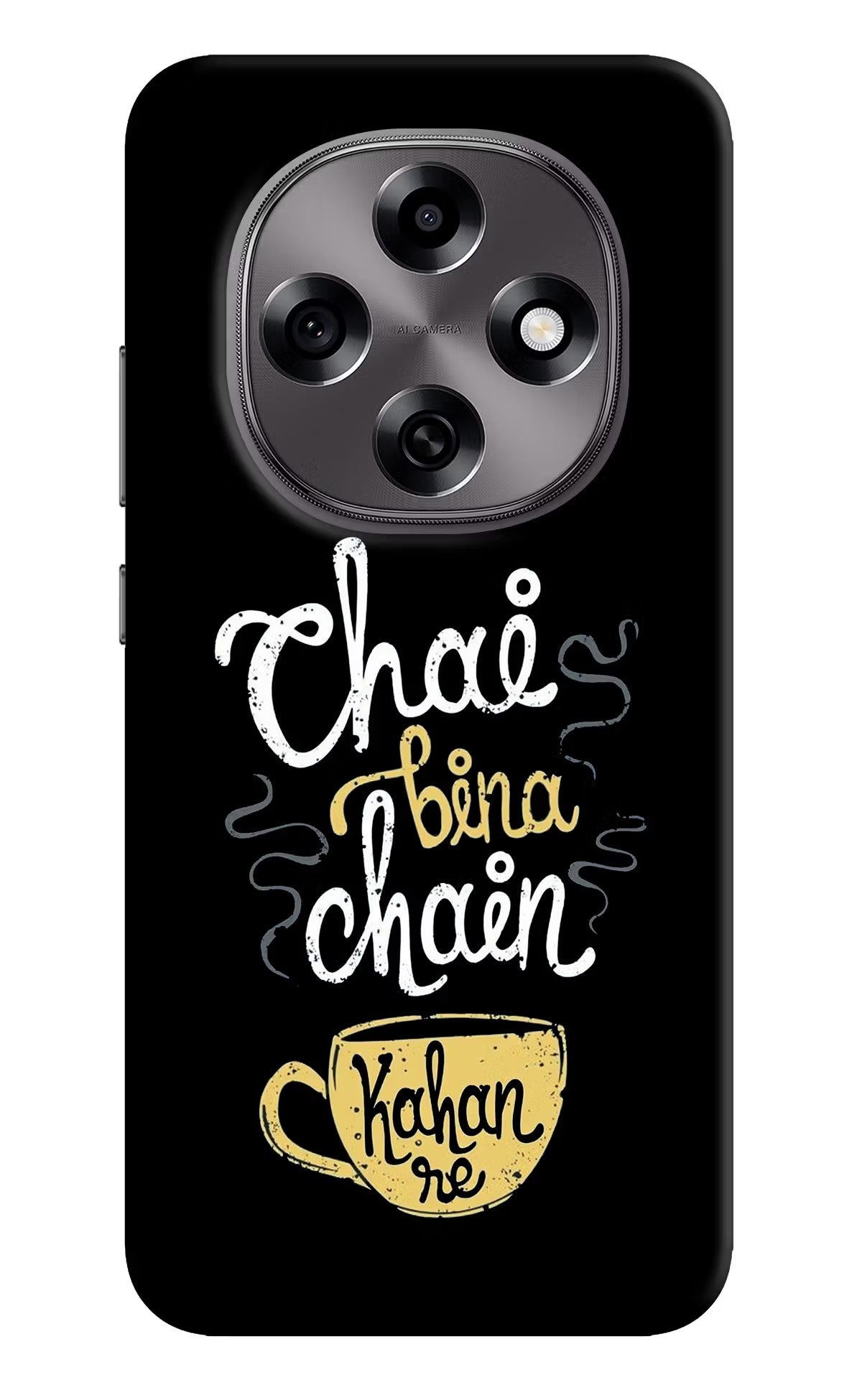 Chai Bina Chain Kaha Re Oppo F31 Pro 5G Hard Case Back Cover by Casekaro