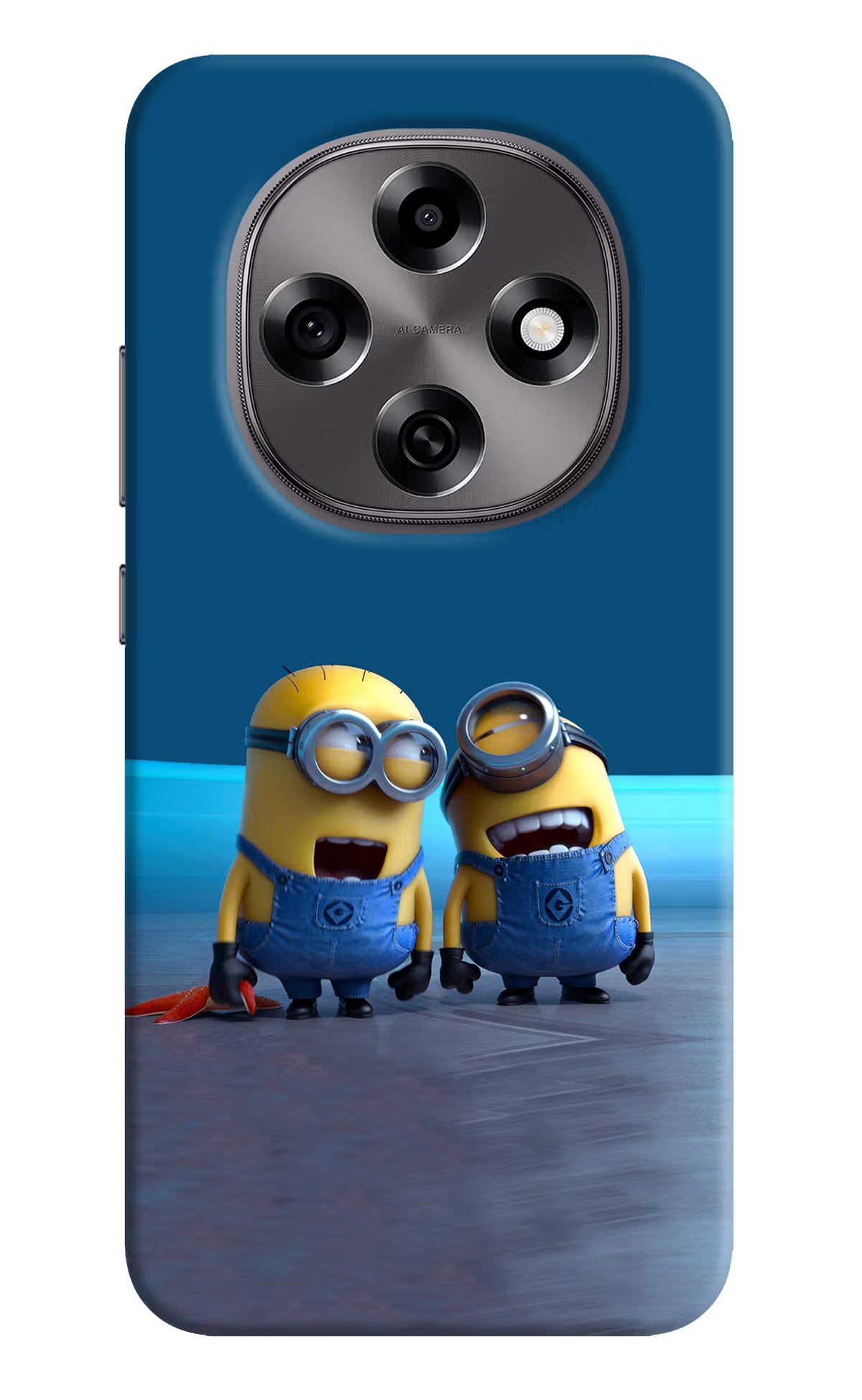 Minion Laughing Oppo F31 Pro 5G Hard Case Back Cover by Casekaro