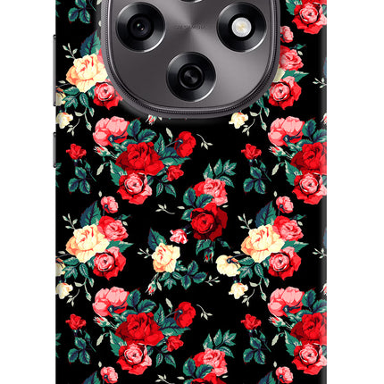 Rose Pattern Oppo F31 Pro 5G Hard Case Back Cover by Casekaro