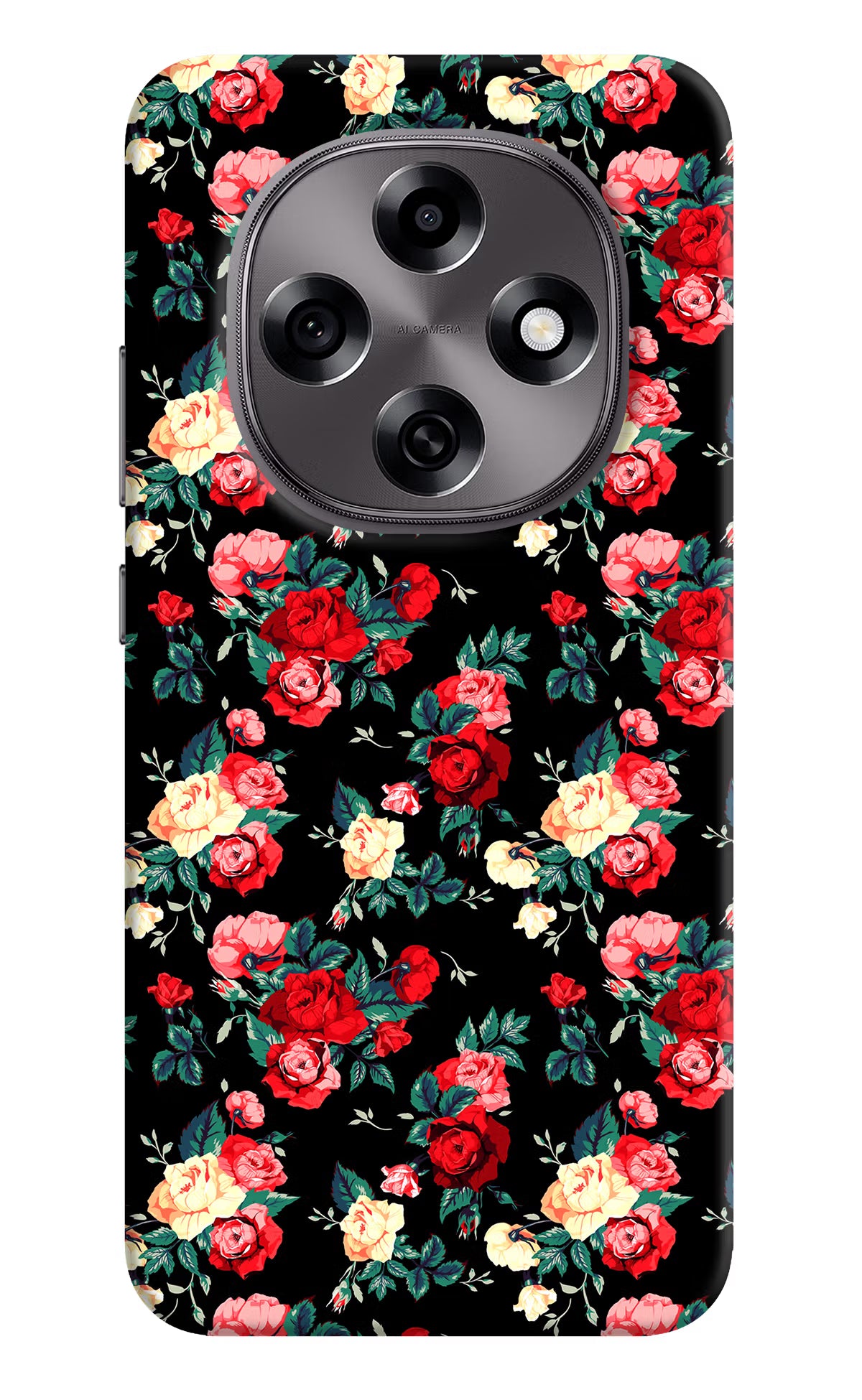 Rose Pattern Oppo F31 Pro 5G Hard Case Back Cover by Casekaro