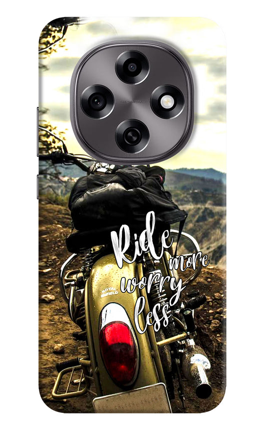 Ride More Worry Less Oppo F31 Pro 5G Hard Case Back Cover by Casekaro