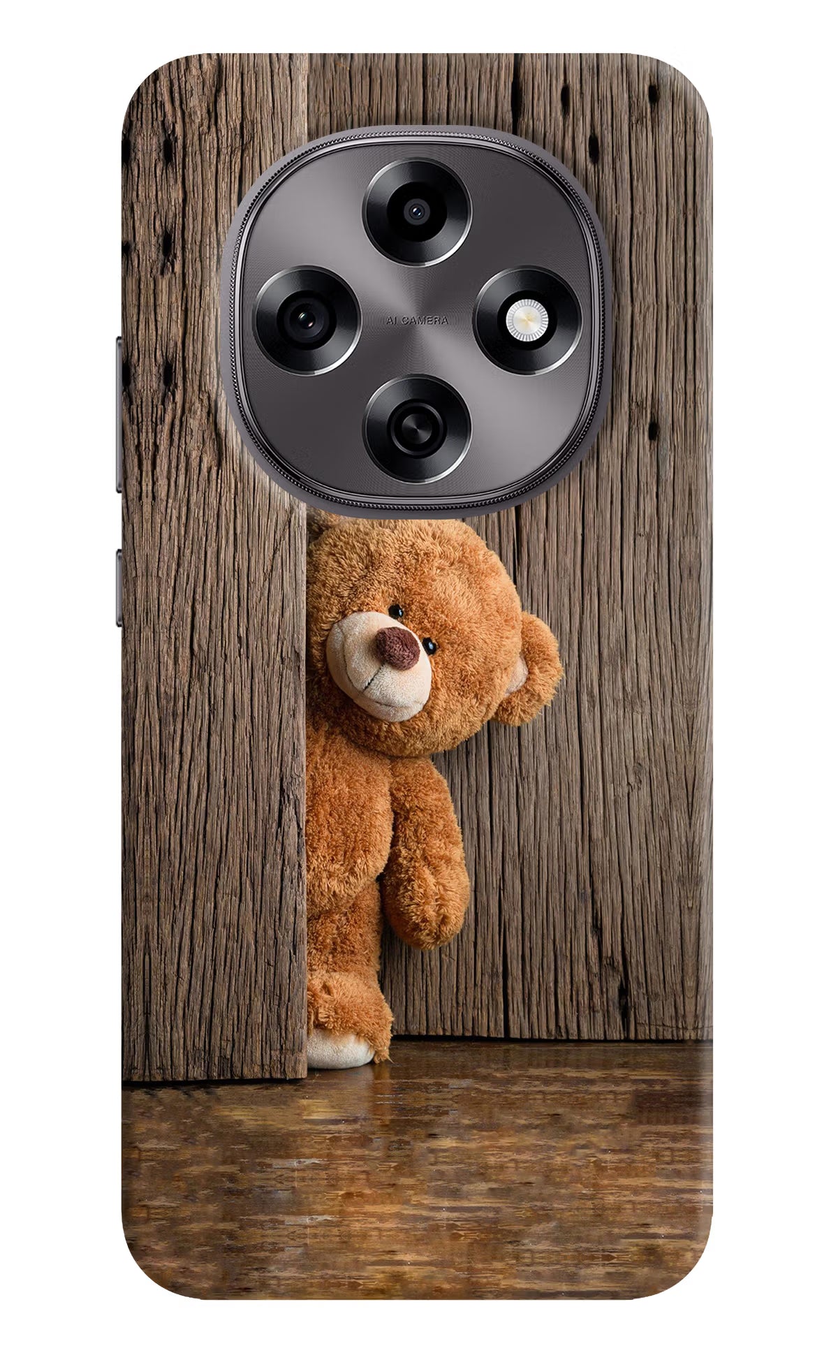 Teddy Wooden Oppo F31 Pro 5G Hard Case Back Cover by Casekaro
