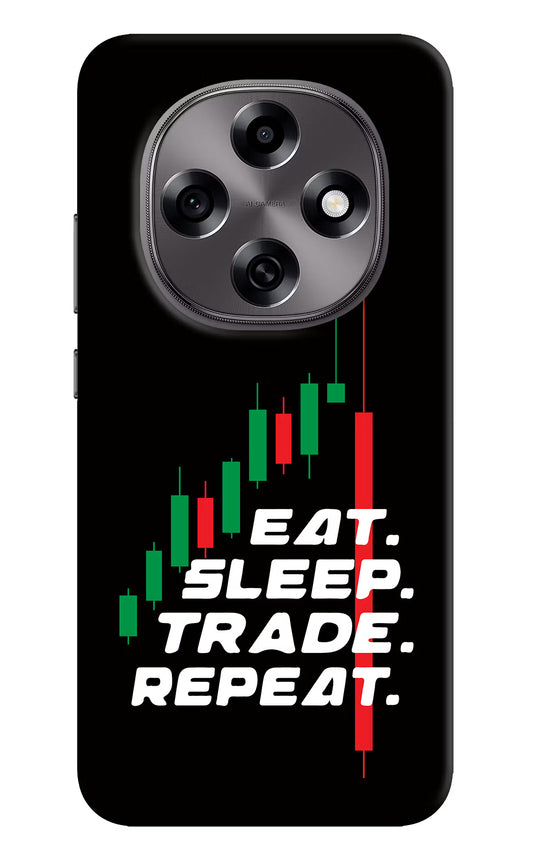 Eat Sleep Trade Repeat Oppo F31 Pro 5G Hard Case Back Cover by Casekaro