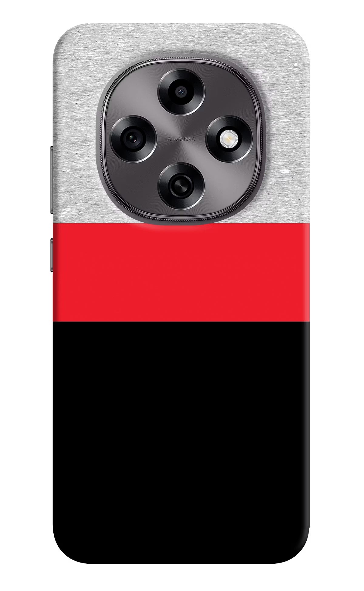 Tri Color Pattern Oppo F31 Pro 5G Hard Case Back Cover by Casekaro