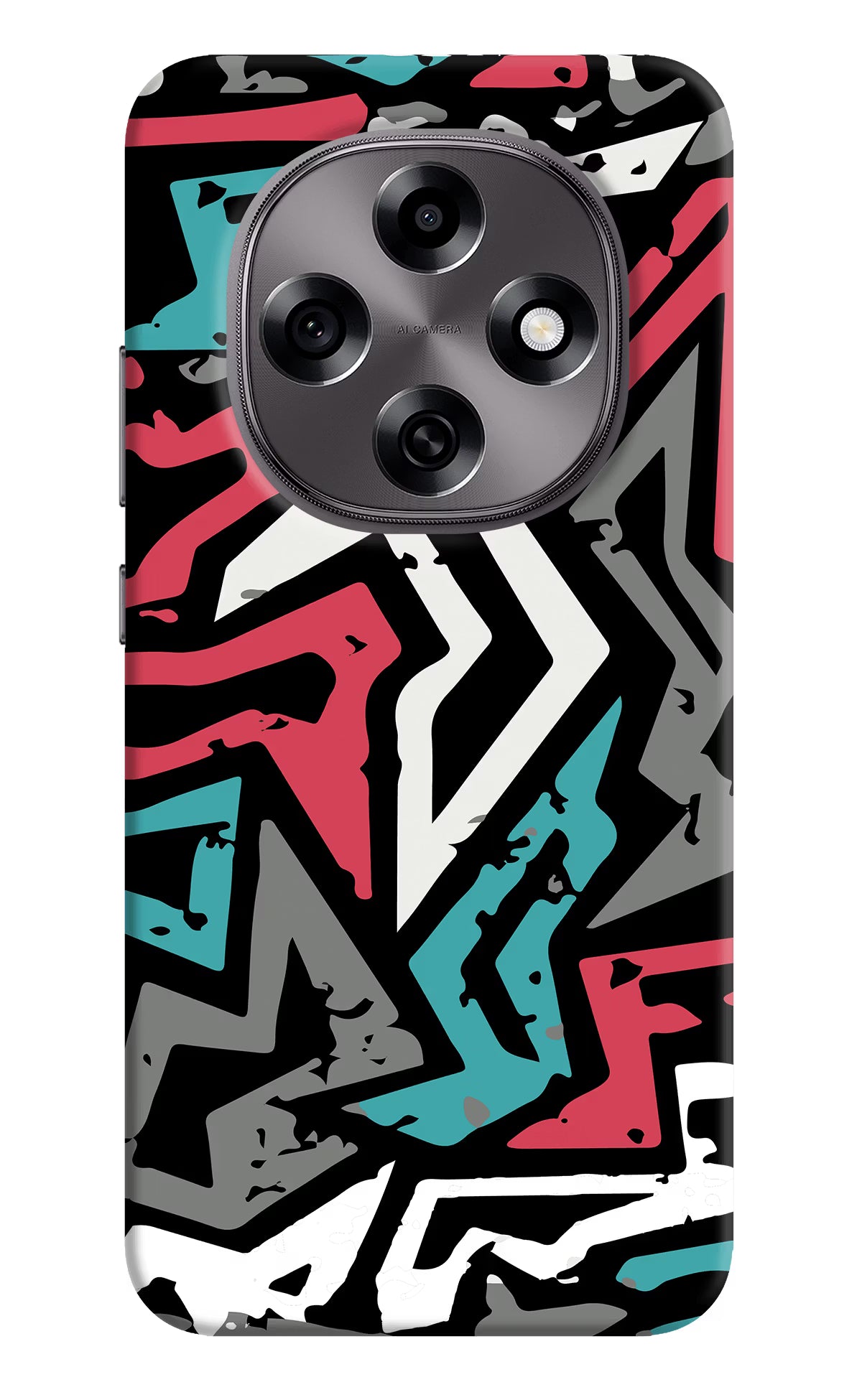 Geometric Graffiti Oppo F31 Pro 5G Hard Case Back Cover by Casekaro