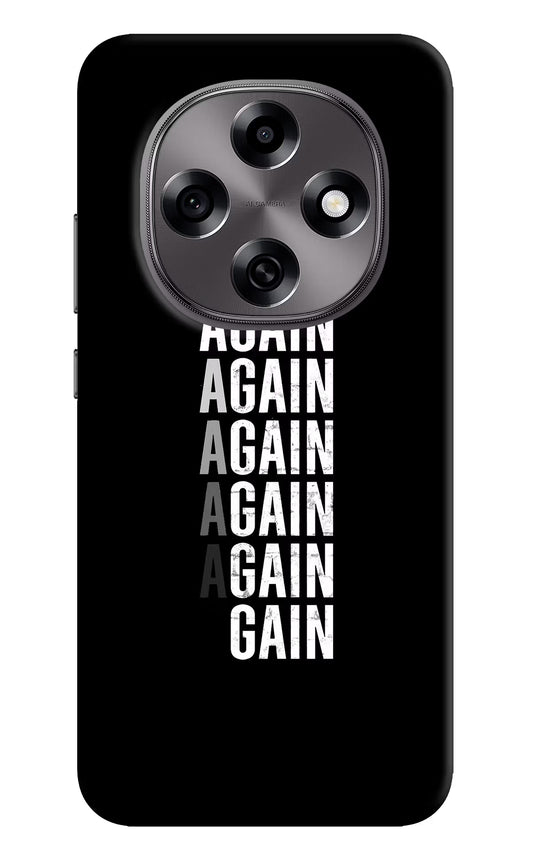 Again Again Gain Oppo F31 Pro 5G Hard Case Back Cover by Casekaro
