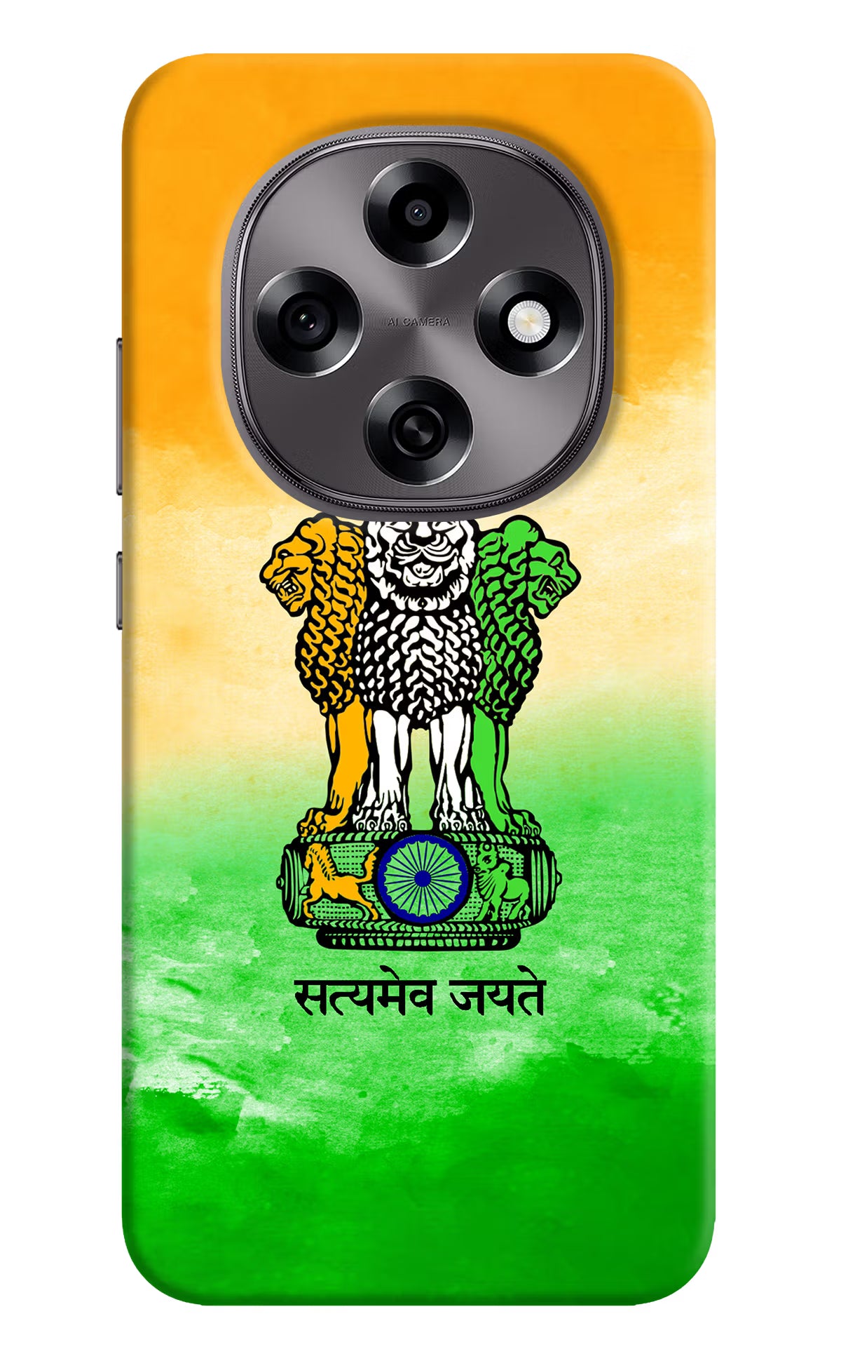 Satyamev Jayate Flag Oppo F31 Pro 5G Hard Case Back Cover by Casekaro