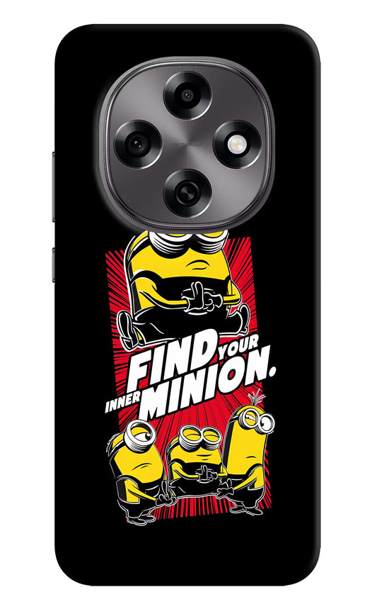 Find your inner Minion Oppo F31 Pro 5G Hard Case Back Cover by Casekaro
