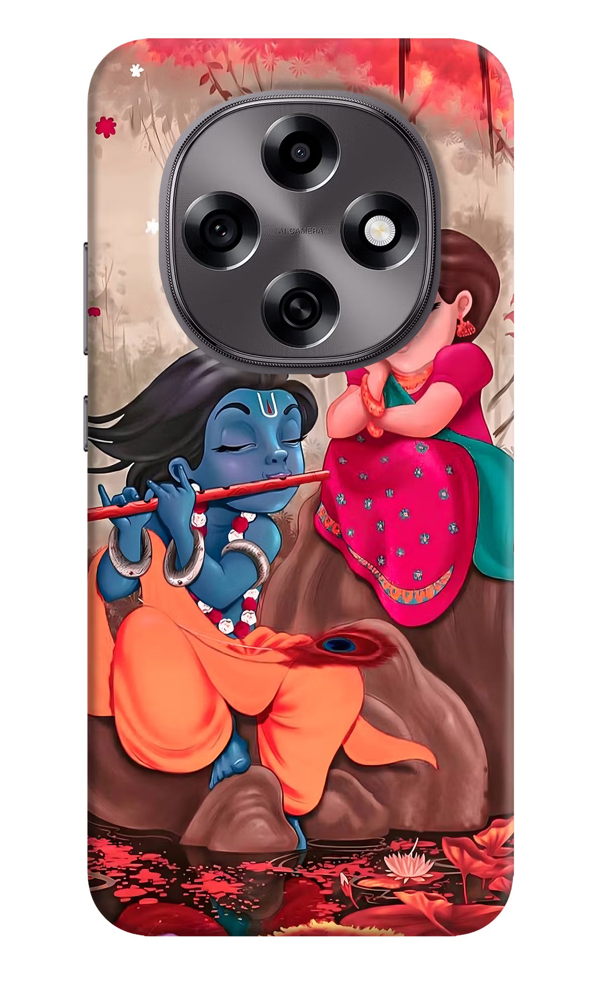 Radhe Krishna Oppo F31 Pro 5G Hard Case Back Cover by Casekaro
