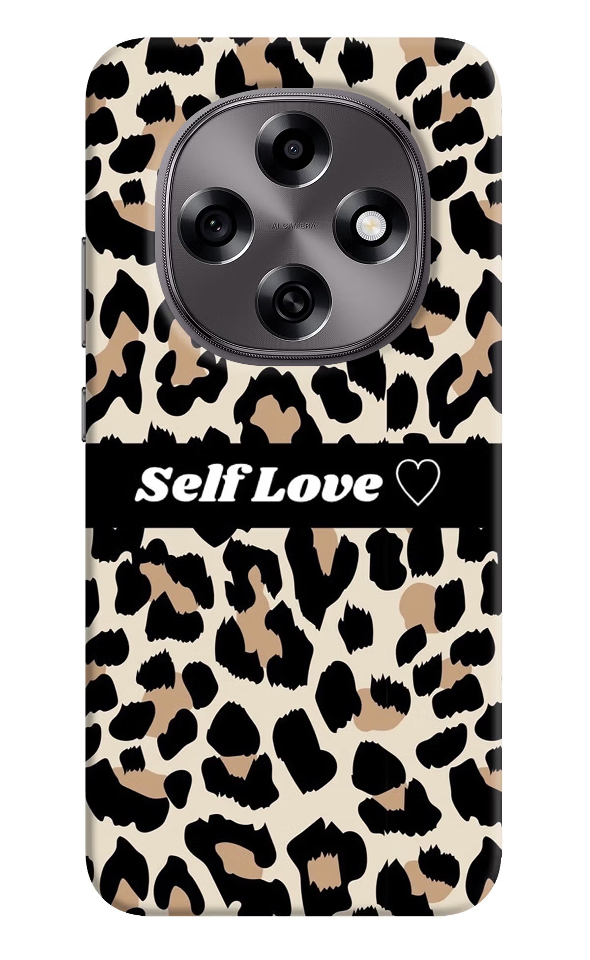 Leopard Print Self Love Oppo F31 Pro 5G Hard Case Back Cover by Casekaro