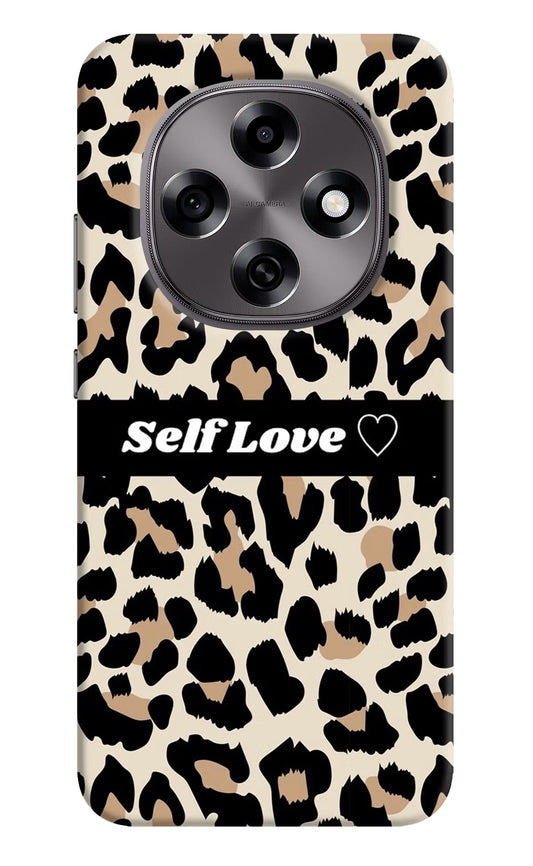 Leopard Print Self Love Oppo F31 Pro 5G Hard Case Back Cover by Casekaro