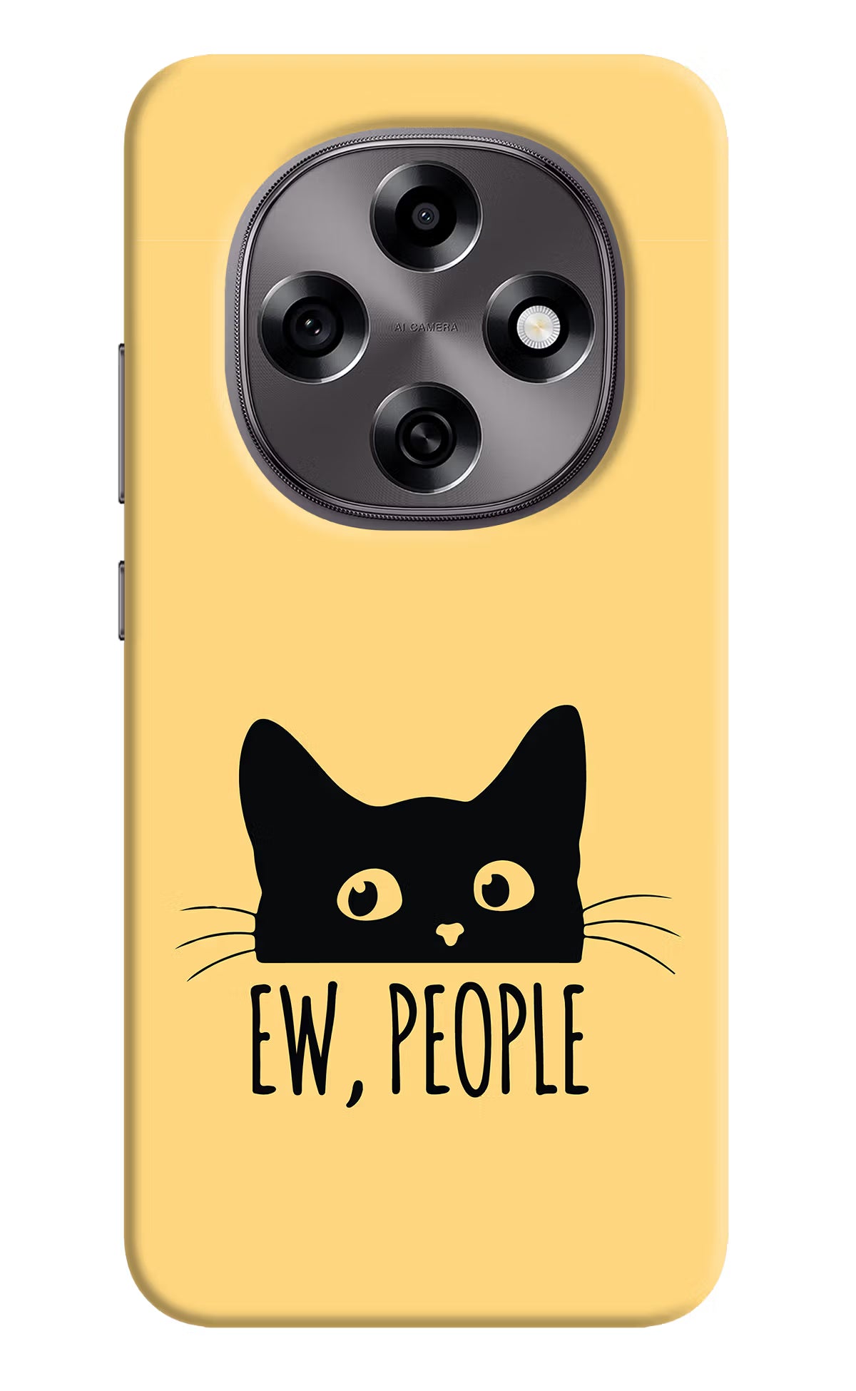 Ew People Catitude Oppo F31 Pro 5G Hard Case Back Cover by Casekaro